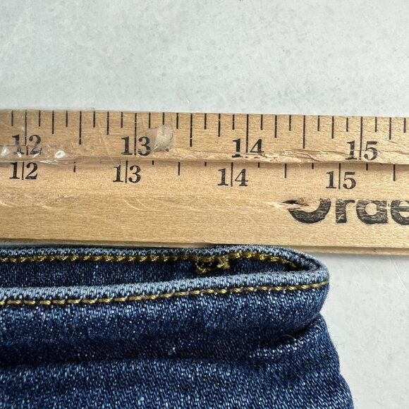 Judy Blue Jeans Women's 29x29* Straight High Rise Dark Blue Stretch Denim Tag 28 - Picture 16 of 16